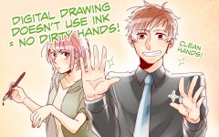 数字漫画和手绘漫画的区别