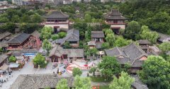 古建筑原画场景素材