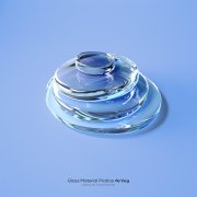 C4D练习|透明材质焦散