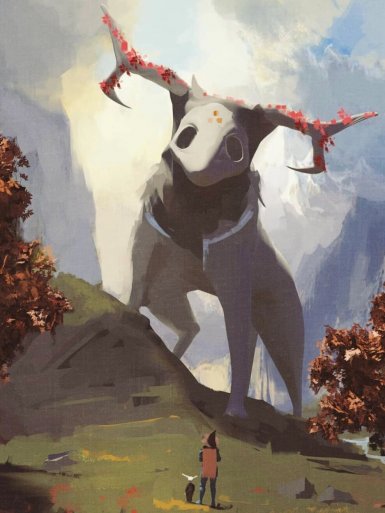 插画分享｜吉卜力风Bryn Jones