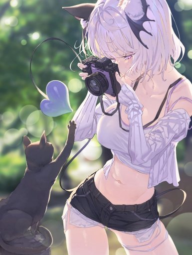  插画分享｜可盐可甜的二次元风格｜HxxG/ホン