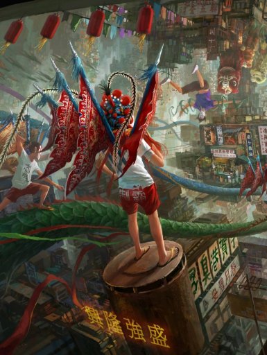 艺术鉴赏 | 华人概念画师|复古国潮大作
