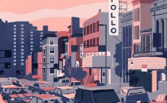 建筑设计|配色灵感|插画场景