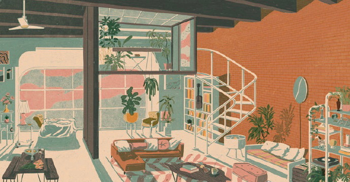插画场景